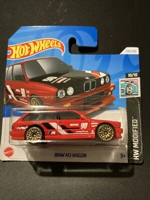 Hot Wheels Bmw M3 Wagon Hw Modified 10/10 2024 138/250 Motul Rossa HTD89 - Immagine 1 di 4