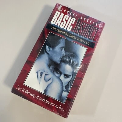 Basic Instinct The Original Director's Cut VHS, 1997 Brand New Sealed - Image 1 of 4