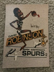 Vintage SAN ANTONIO SPURS DAVID ROBINSON SALEM SPORTSWEAR T-SHIRT PROTOTYPE RARE - Picture 1 of 1