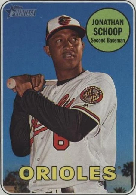 2018 Topps Heritage - Jonathan Schoop #75