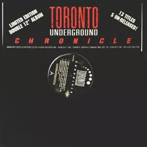 Toronto Underground Chronicle Compilation Vinyl 2xLP CANADA HOUSE COMP RARE 1993 - Picture 1 of 1