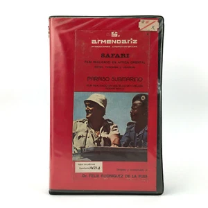 FELIX RODRIGUEZ DE LA FUENTE SAFARI PARAISO SUBMARINO ANIMAL DOCUMENTAL BETA DVD - Imagen 1 de 2