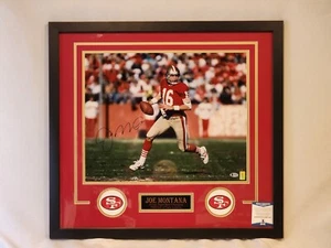 Joe Montana autographed, framed 16x20 photo with Beckett COA - Picture 1 of 4