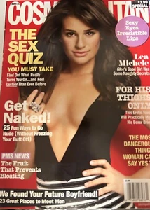 COSMOPOLITAN Magazine (March 2011) LEA MICHELLE - GLEE - Picture 1 of 1