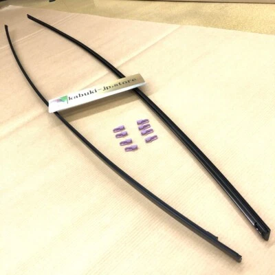 HONDA Genuino CIVIC 92-95 3D Hatchback Moldura Lateral Techo Derecha y Derecha y Juego de 8 Clips Fabricante de Equipo Original Foto 1 de 4