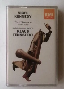 Beethoven: Violin Concerto by Nigel Kennedy Rare Malaysia Cassette Brand New - Picture 1 of 3