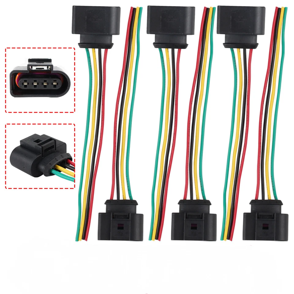 Arnés de enchufe conector bobina de encendido 6 piezas para Audi TT TTS TTRS 2000-2014 1,8T Foto 1 de 4