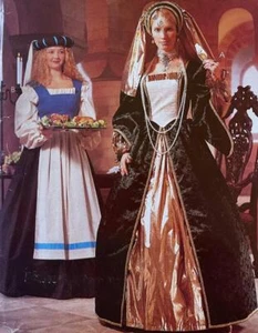 KOSTÜM Nähen Ptn McC 2242 ~ Renaissance ~ Bluse + Röcke + Oberteil + Kopfbedeckungen ++ ~ 10-12-14 ~ UC - Bild 1 von 1