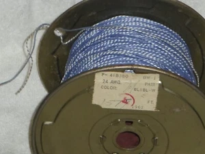 25ft Western Electric 24g cloth twisted pair - Picture 1 of 6
