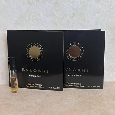 2 muestras de EDP Bvlgari Jasmin Noir 1,5 ml Italia envío GRATIS Foto 1 de 3