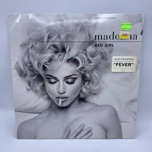 MADONNA - BAD GIRL / FEVER 12'' SEALED 1993 VINYL SINGLE PROMO HYPE 9-40793-0 - Picture 1 of 12