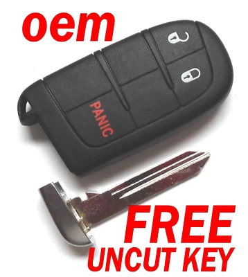 OEM 2014-2023 DODGE DURANGO 3 BUTTON REMOTE SMART KEY FOB 68066349 M3N 40821302 Foto 1 de 4