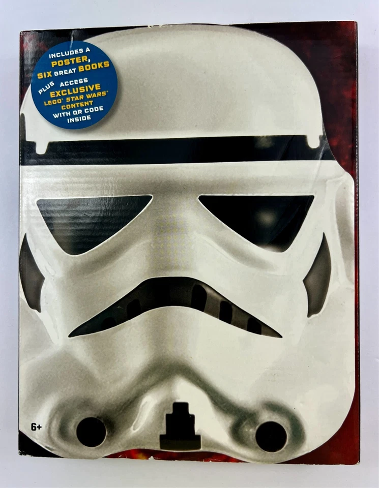 Lego Star Wars Ultimate 4 Book Collection 200 Stickers Poster Kids 6 *sm Flaw
