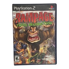 Rampage: Total Destruction (Sony PlayStation 2, 2006) PS2 CIB Complete & Tested