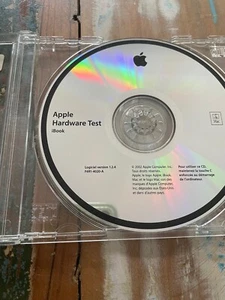 APPLE HARDWARE TEST CD FOR IBOOK (2002) V1.2.4 - F691-4020-A - Photo 1/1