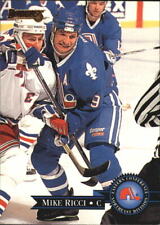 1995-96 Donruss Nordiques Hockey Card #120 Mike Ricci
