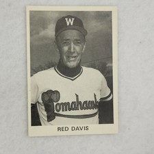 1976 TCMA Williamsport Tomahawks #5 Red Davis