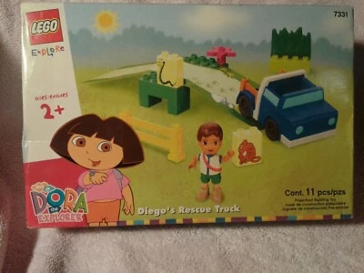 Lego Explore Dora the Explorer Diego's Rescue Truck Set (7331) NIB FS - Image 1 of 4