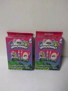 Hatchimals Jumbo Playing Cards Game For Kids Ages 4+...New..2 Decks - Picture 1 of 1