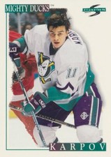 1995-96 Score #170 VALERI KARPOV - Anaheim Mighty Ducks