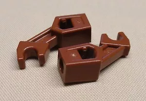 x2 Lego Minifig Reddish Brown Arm Mechanical Exo-Force / Bionicle / Droid - Picture 1 of 1