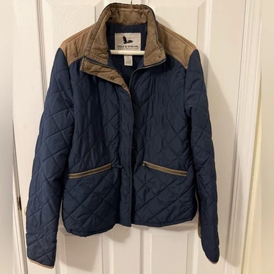 Chaqueta acolchada para mujer Field & Stream azul marino, talla mediana Foto 1 de 4