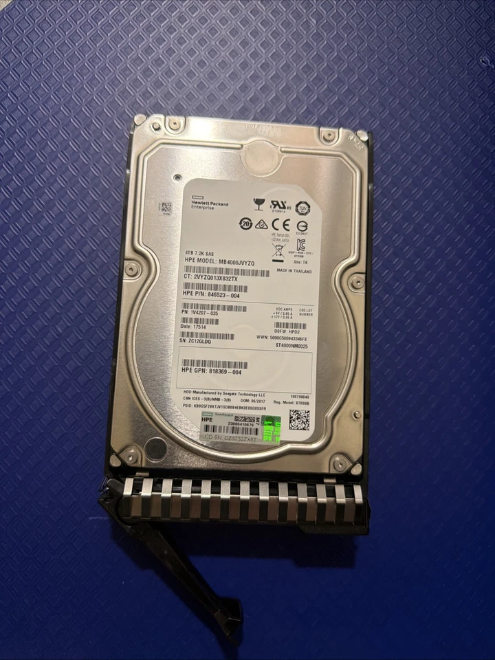 Seagate ST4000NM0025 Enterprise Capacity 4TB 3.5" Interne Festplatte - Bild 1 von 1