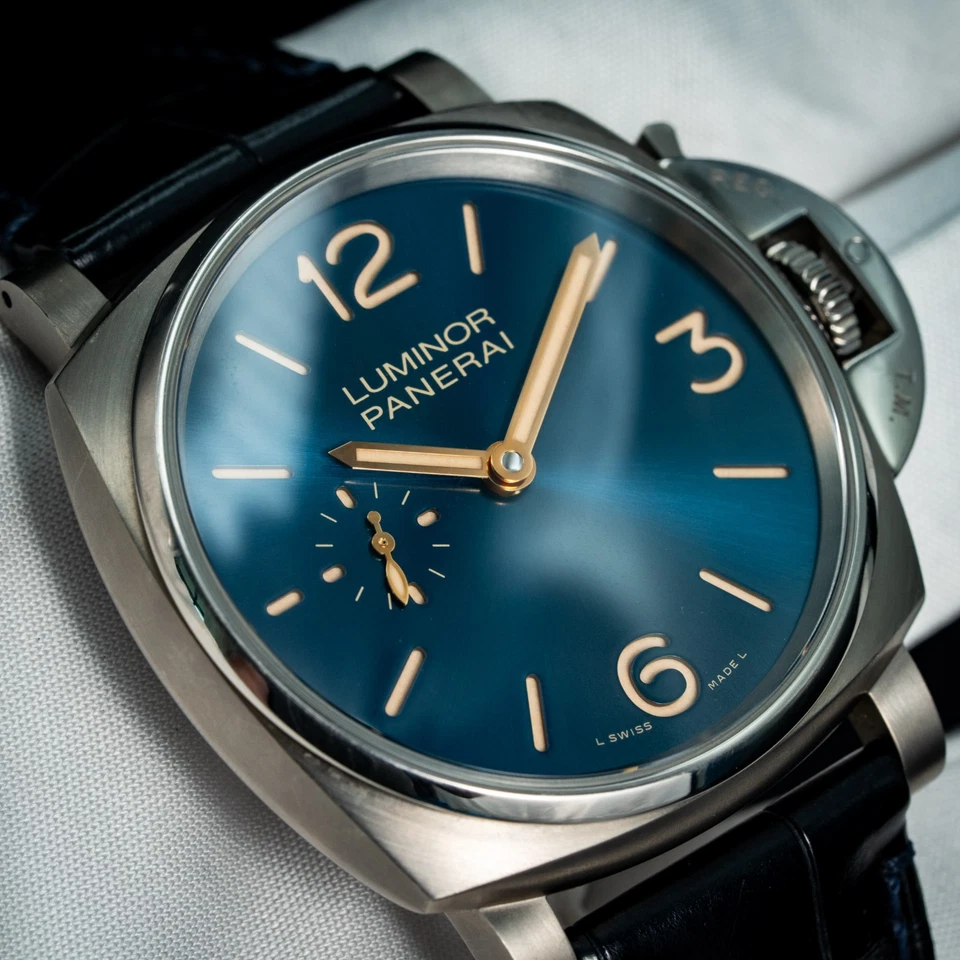 Panerai Luminor Due 3 Días Titanio PAM00728/PAM728 Excelente Estado Foto 1 de 1