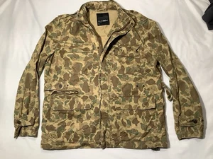 William Rast Jacket Mens XL Camouflage Field Utility Pockets Cargo Hood - Picture 1 of 15