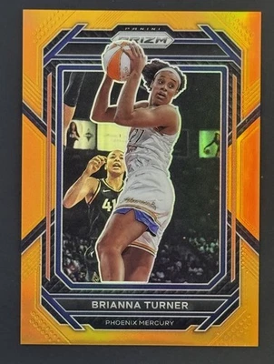 2023 Panini Prizm WNBA - Brianna Turner #27 Orange Prizm /99 - Image 1 of 2