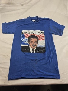 T-shirt Jesse Jackson For President blu taglia bambino M blu - Foto 1 di 3