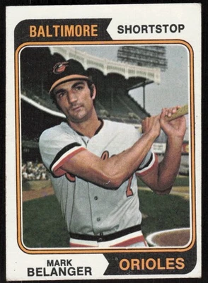 1974 Topps #329 Mark Belanger - $1 SHIPPING (JB4) - Image 1 of 2