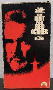 The Hunt for Red October VHS Movie 1990 Sean Connery - Picture 1 of 7