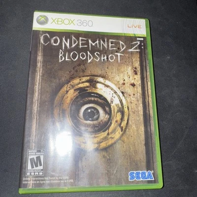 Condemned 2: Bloodshot (Microsoft Xbox 360, 2008) Complete CIB Tested & Works VG - Image 1 of 3