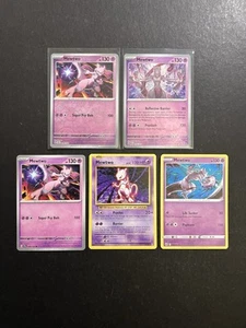 5 Mewtwo Pokemon Card XY SWSH SV Reverse Holo Rare PTCG A1 - Picture 1 of 2