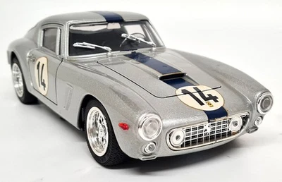 Revell 1/18 Ferrari 250 GT SWB Berlinetta Race Car Silver #14 Diecast Model Car - Image 1 of 4