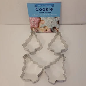 Celebrate It Christmas Tree GM4510 NWT Bundle 4 Cookie Cutters & Cookie Cookbook - Bild 1 von 9