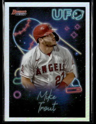 L42,485 - 2022 Bowman's Best UFO #UFO1 Mike Trout - Image 1 of 2