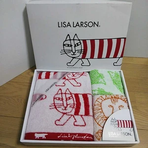 Juego de toallas Lisa Larson - Toallas de baño, cara y lavado Mikey Hedgehog Lion Design - Imagen 1 de 10