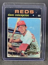 2020 Topps Heritage 1971 Original Buyback #14 Dave Concepcion RC Rookie 50th