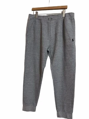 Polo Ralph Lauren Hombre Talla 2XL Slim Cónico Jogger Pantalones de chándal Gris Foto 1 de 4