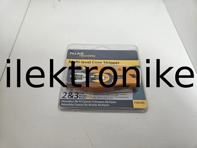 Open BOX Fluke Networks 11231255 Coax Stripped Multi Use 2 & 3 Levels - Image 1 of 3