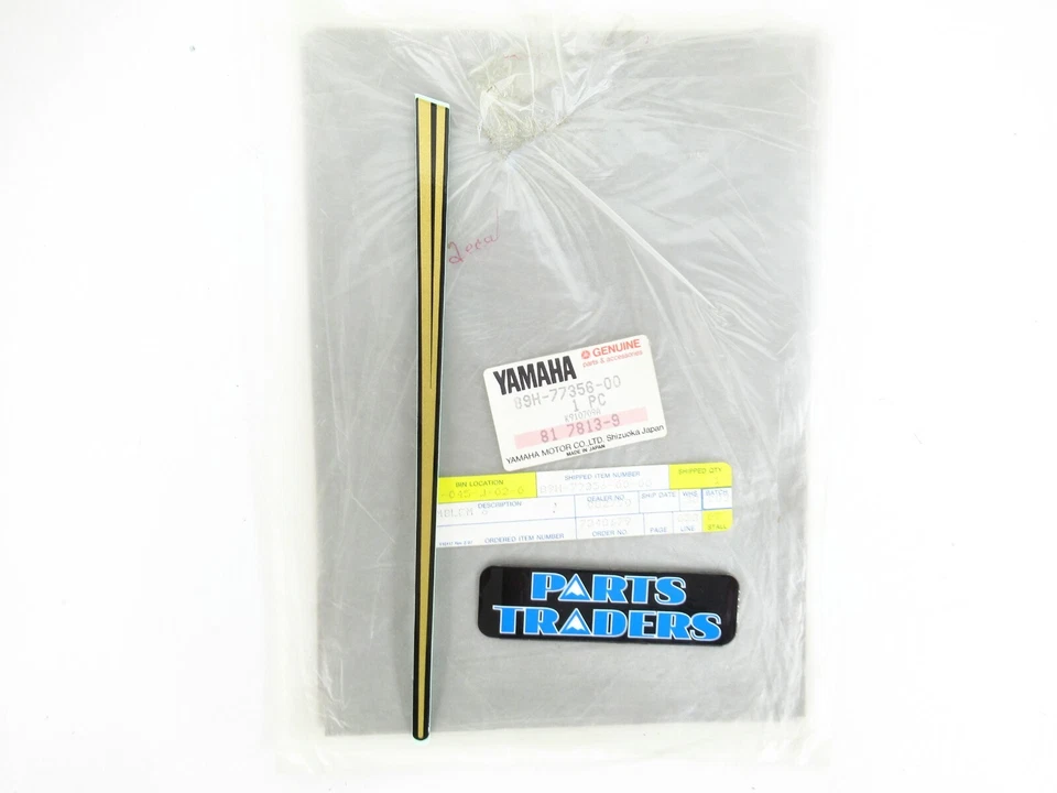 NOS Genuine Yamaha Front Shroud Stripe 6 Decal Phazer II LE/ST PZ480 1992 - Image 1 of 1