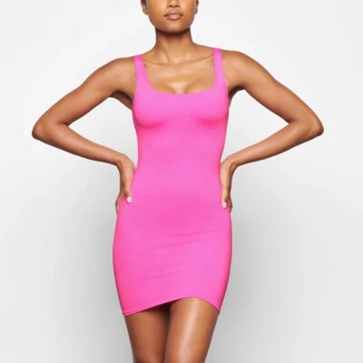 Skims SWIM TANK DRESS in TAFFY Pink size M (SW DRS 0005) LIMITED EDITION NWT - Image 1 of 4