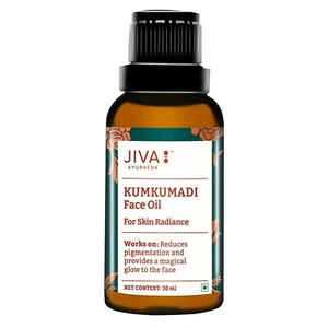 Jiva Kumkumadi Öl - 30 ml - reine Kräuter verbessert die Hautgesundheit - Bild 1 von 3