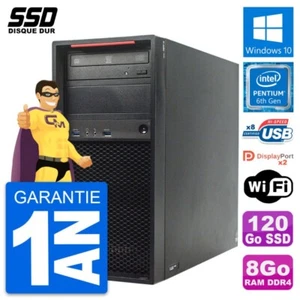 PC tour LENOVO Thinkstation P320 Pentium G4400 RAM 8Go SSD 120Go Windows 10 Wifi - Bild 1 von 7