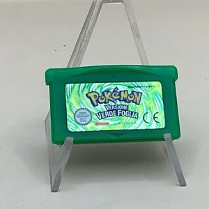 Pokemon Versione Verde Foglia Nintendo Game Boy Advance Solo Cartuccia Ita - Picture 1 of 2
