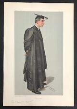 Rev Burgess Vanity Fair Winchester Headmaster 1903 print Original litho colour