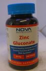 Zinc 50mg as Zinc Gluconate - Immunity Boosting Supplement 240 Tablets