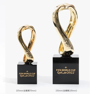 Official authenti Qatar 2022World Cup la'eeb World Cup emblem Metal model！ - Picture 1 of 27